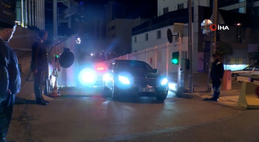 Bahçeli, partisinin genel merkezinden ayrıldı