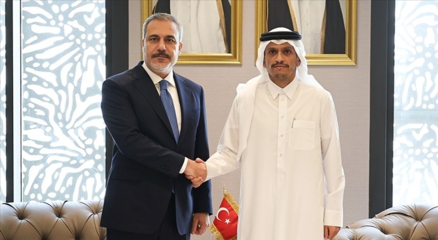 Bakan Fidan, Katar Başbakanı Al Sani ile görüştü