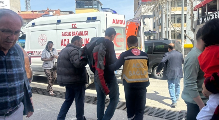 Ters yöne giren araç kazaya sebep oldu