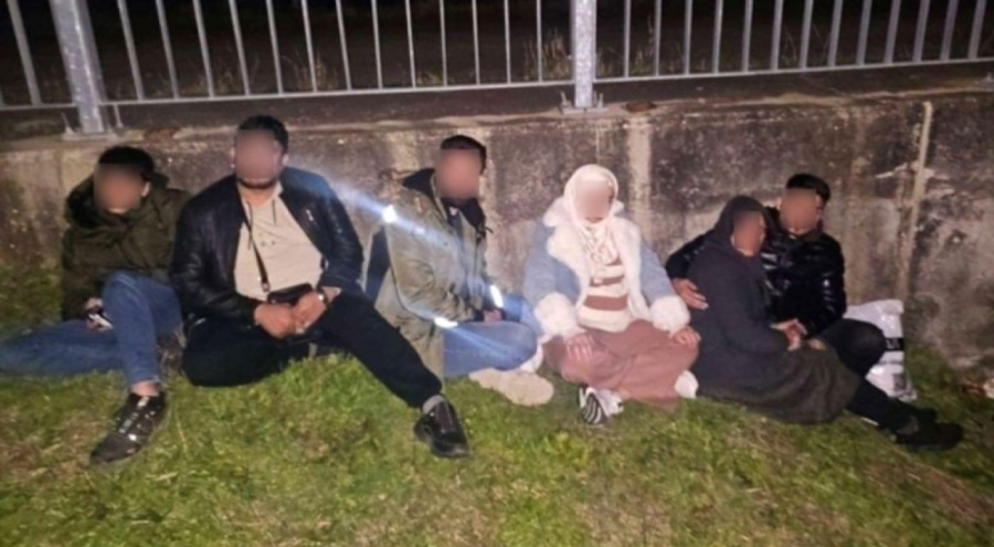 Edirne'de kaçak göçmenler yakalandı