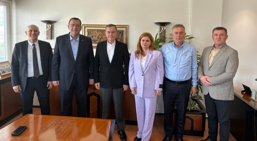 HÖH Eş Genel Başkanı Çakırov'dan Gençoğlu'na ziyaret