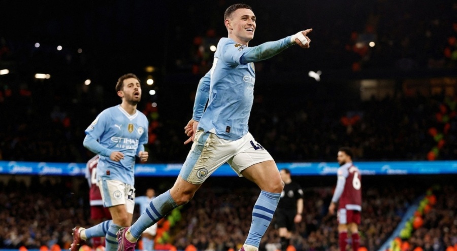 Manchester City, Aston Villa'yı mağlup etti