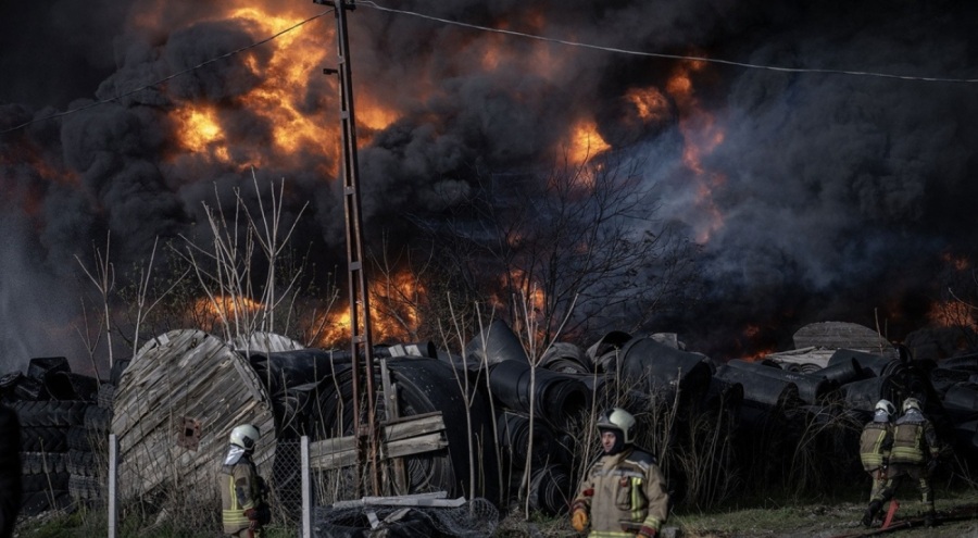 Ankara'da Hurdacılar Sitesi'nde çıkan yangına ilişkin çok sayıda gözaltı!