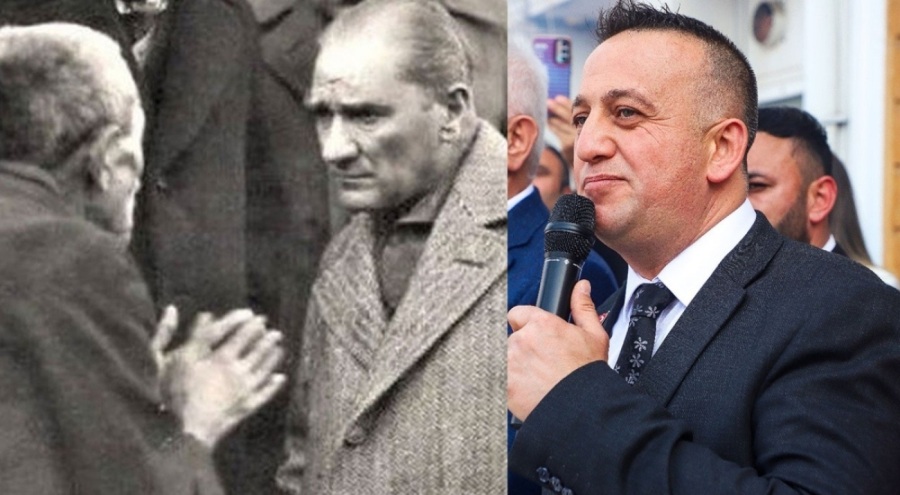 Atatürk'ün derdini dinlediği çiftçinin torunu Erdem Ural mazbatasını aldı