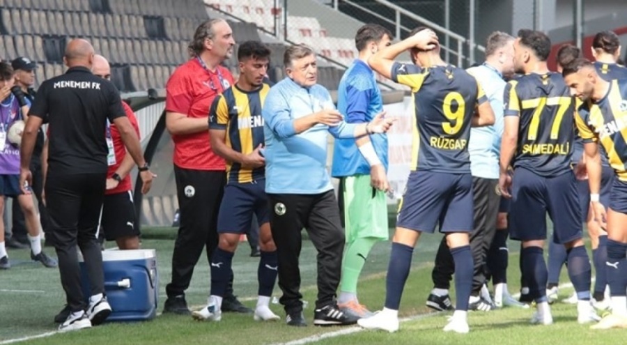 Menemen FK 5'te 5 yaptı