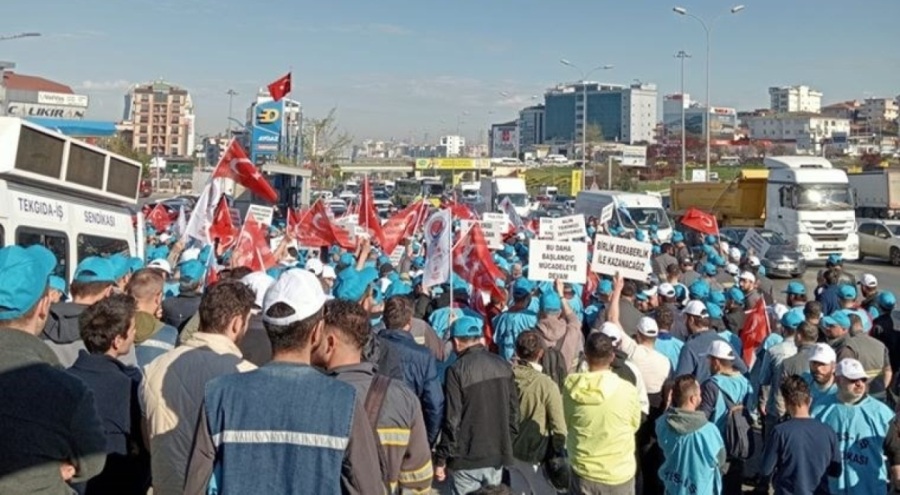 AYEDAŞ işçileri iş bıraktı