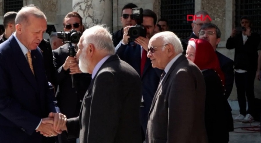 Cumhurbaşkanı Erdoğan Topkapı Sarayı'na ziyarette bulundu