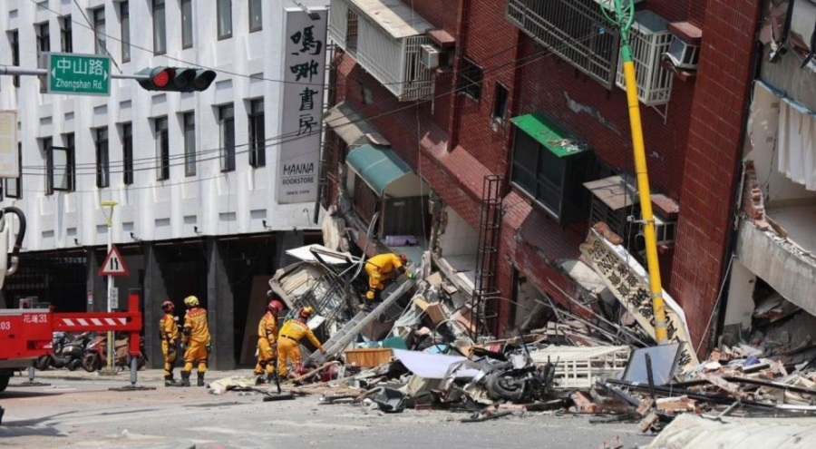 Tayvan'daki 7,4'lük depremde ölü sayısı yükseldi