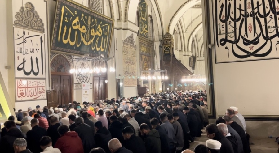 Bursa Ulu Cami'de fetih duası yapıldı