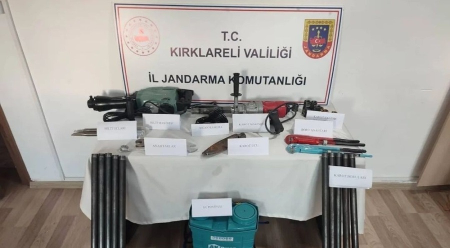 Define arayan 4 şüpheli kıskıvrak yakalandı