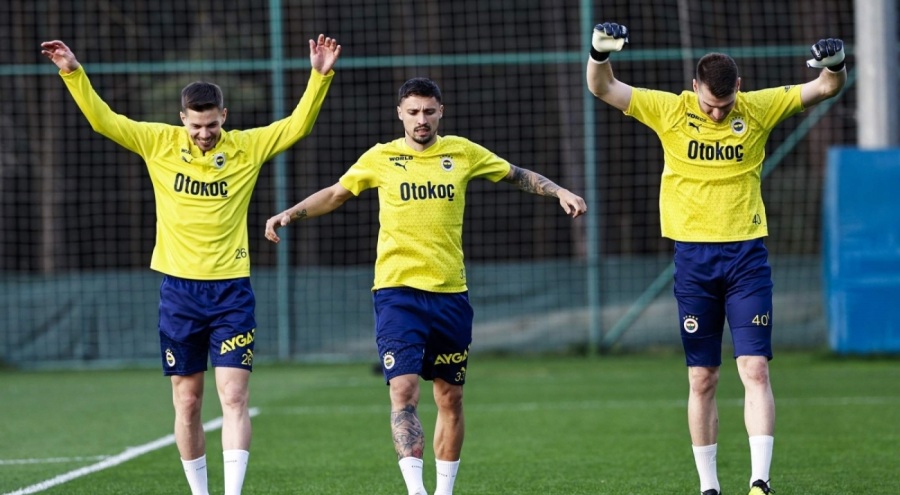 Fenerbahçe'de Olympiakos maçı hazırlıkları devam etti