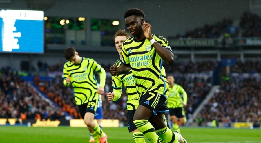 Arsenal, Brighton Hove Albion'ı mağlup etti