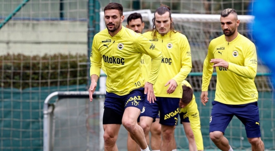 Fenerbahçe, Olympiakos maçı hazırlıklarına devam etti