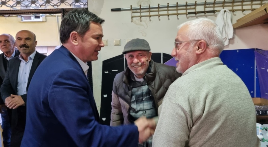 Osmangazi Belediye Başkanı Erkan Aydın, Gökçeörenli vatandaşlarla buluştu