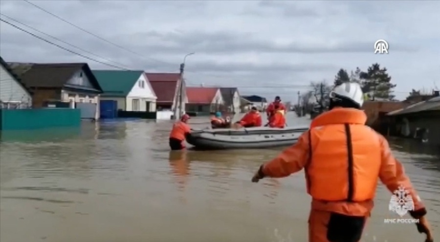 Rusya'nın Tümen bölgesinde sel tehlikesi nedeniyle acil durum ilan edildi