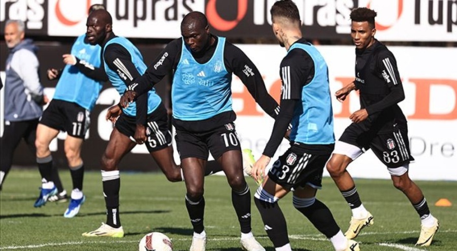 Beşiktaş'ta Samsunspor maçı hazırlıkları devam ediyor