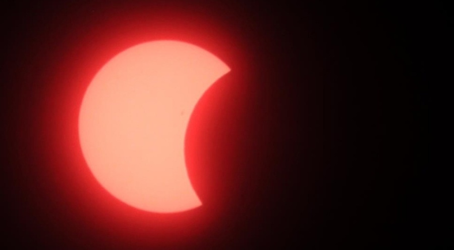 2024'ün ilk Güneş tutulması görüntülendi