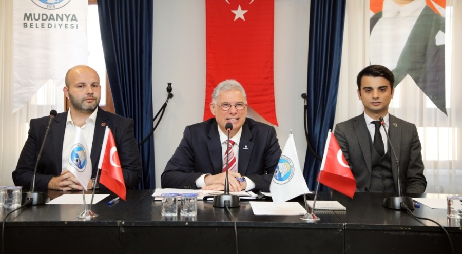 Mudanya Belediye Meclisi yeni dönemin ilk toplantısını gerçekleştirdi