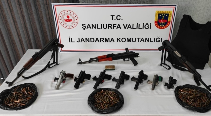 Şanlıurfa'da silah kaçakçılarına operasyon!
