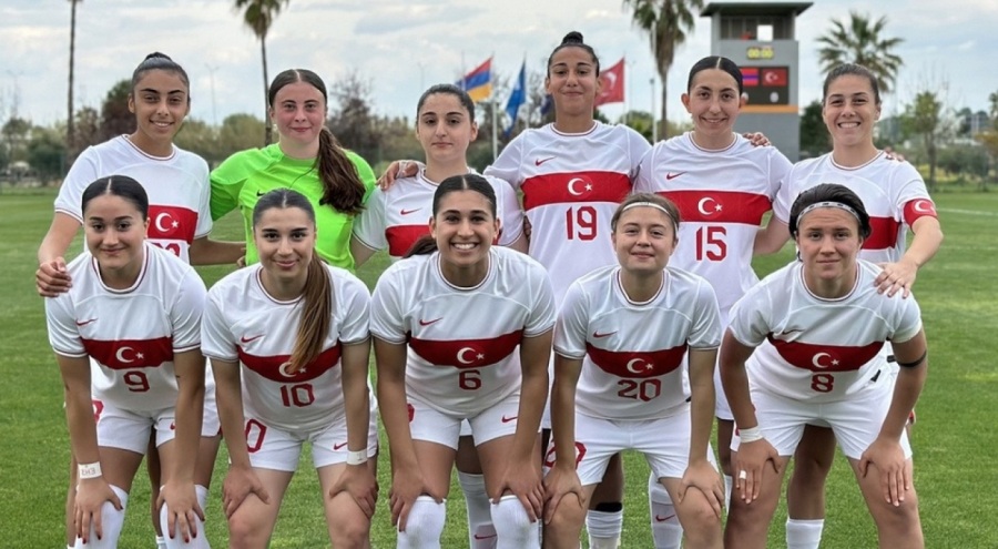 Ermenistan'ı 7-0 yenen U19 Kadın Milli Takımımız, A Ligi'ne yükseldi!