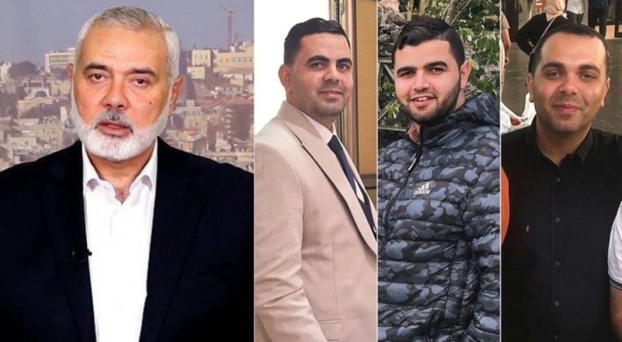 İsrail, Hamas lideri Haniyeh'in 3 oğlunu öldürdü!