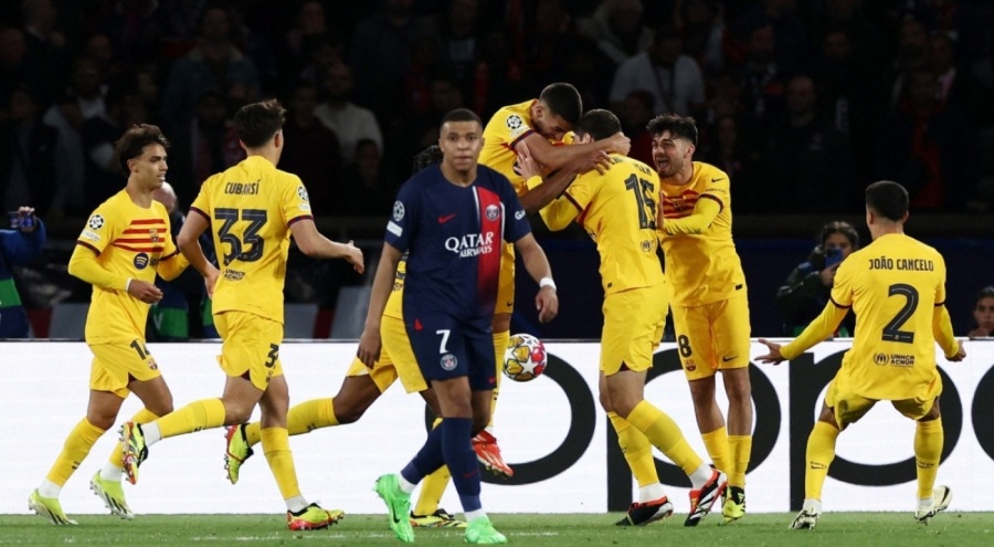 Barcelona, Devler Ligi'nde yarı final kapısını araladı