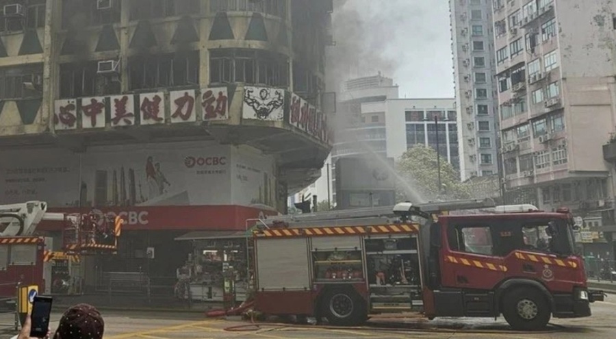 Spor salonunda yangın! 5 ölü