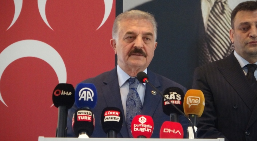 MHP Genel Sekreteri, Bursa'da partisinin bayramlaşma programında konuştu