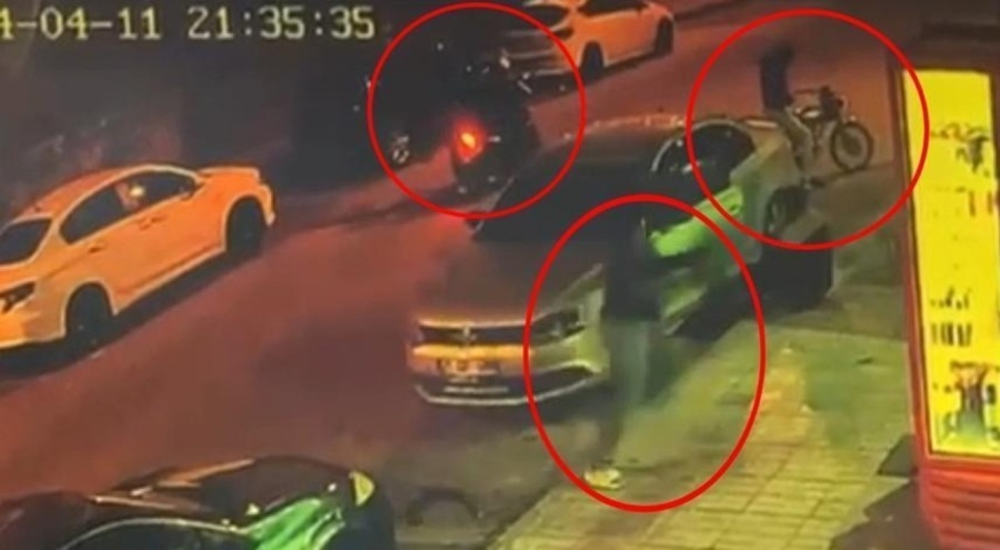 Kahvehaneye kar maskeli baskın! Ortalık savaş alanına döndü