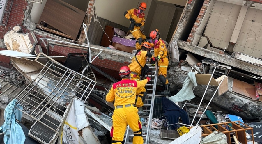 Güney Kore'den Tayvan'a deprem nedeniyle 500 bin dolar yardım