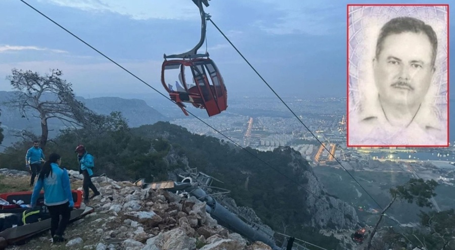 Teleferik kazasında hayatını kaybeden avukat tatil için Antalya'ya gelmiş
