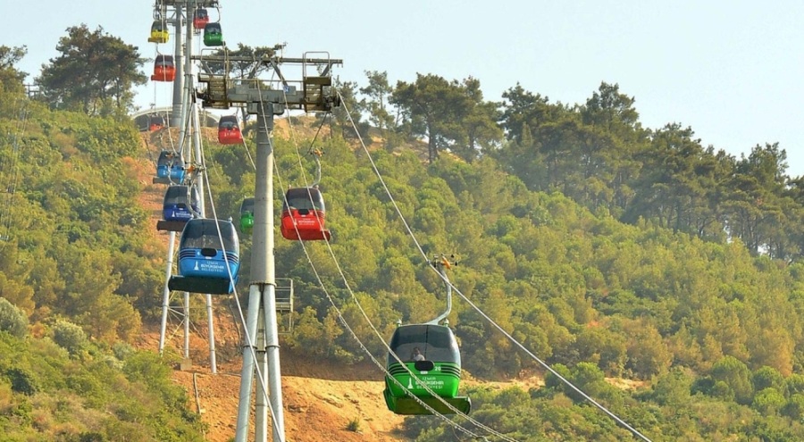Antalya'daki kaza sonrası İzmir'deki teleferiğe ilgi düştü