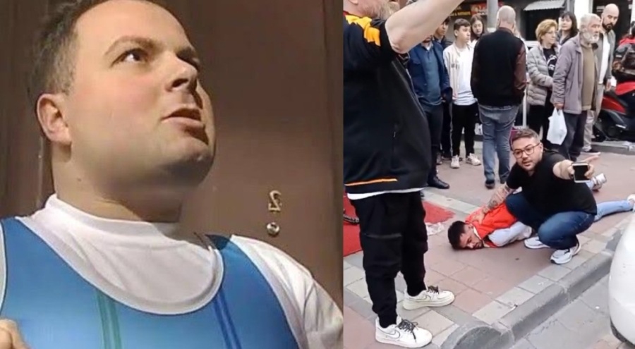 'Rambo Berk' olarak bilinen ünlü oyuncu Ferhat Yılmaz hırsızı yakalayıp bağladı