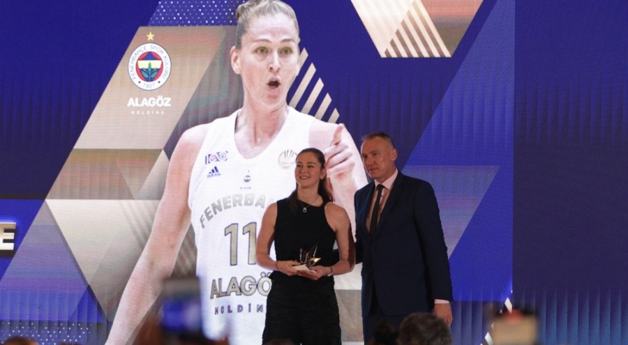 Fenerbahçeli Emma Meesseman, üst üste ikinci kez MVP seçildi