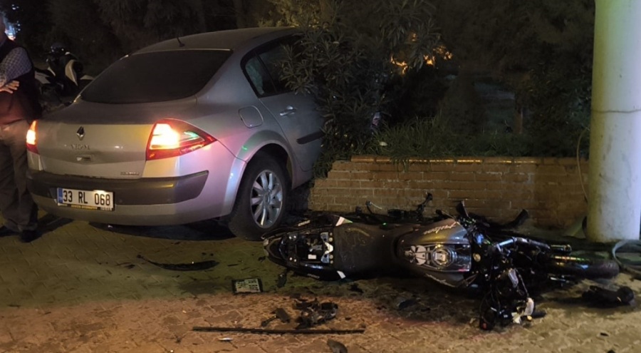 İnegöl'de motosiklet kazası: Sürücü hayatını kaybetti