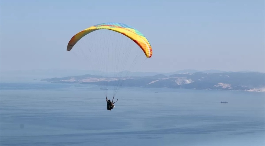 Uçmakdere, ekstrem spor tutkunlarını ağırladı