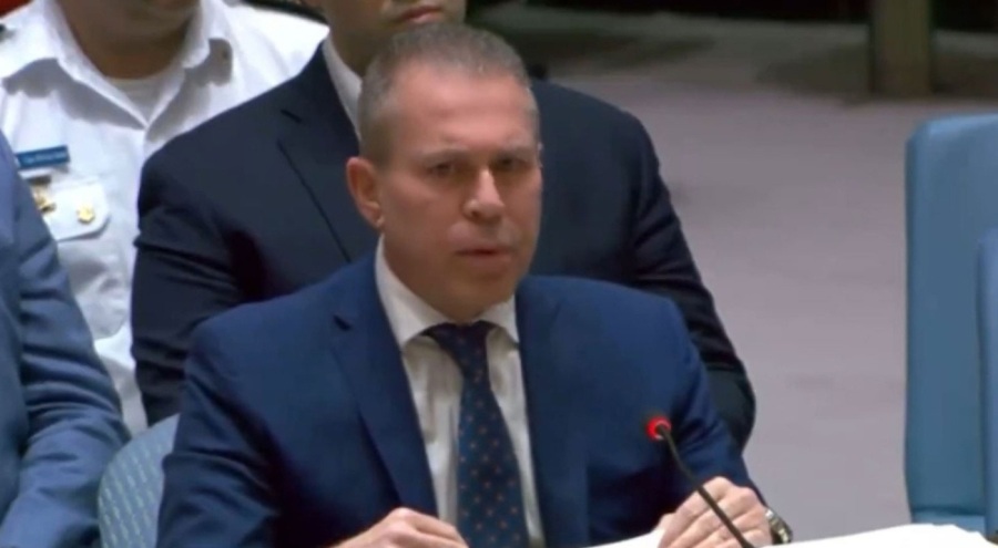 İsrail'in BM Büyükelçisi Erdan, İran'a yaptırım çağrısında bulundu