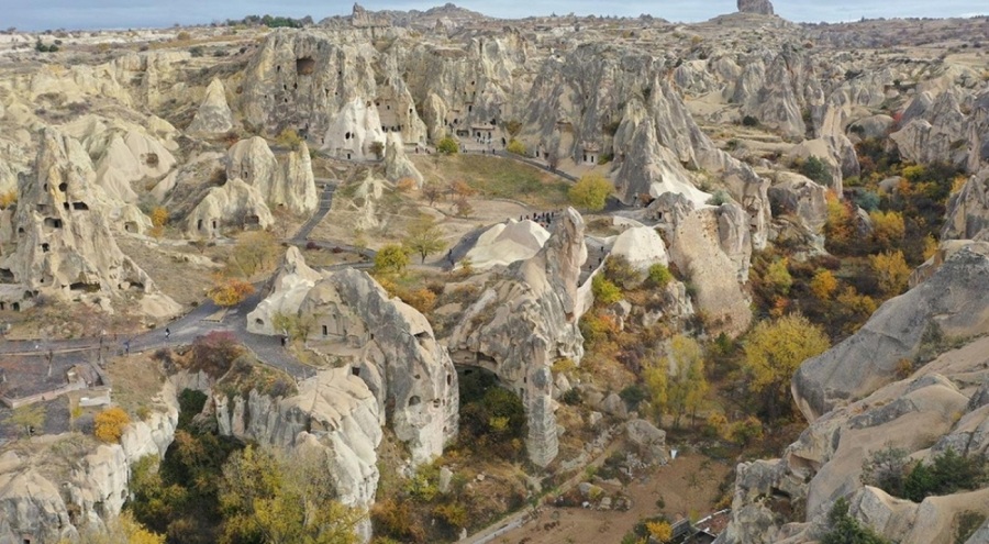 Kapadokya'da müze ve ören yerleri bayram tatilinde 243 bin 632 kişiyi ağırladı