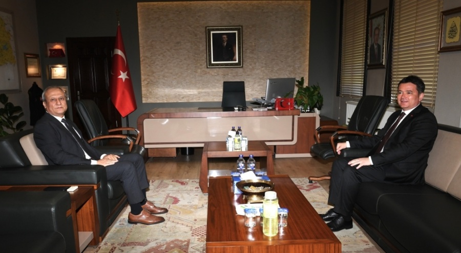 Osmangazi Belediye Başkanı Aydın ilk resmi ziyaretini yaptı