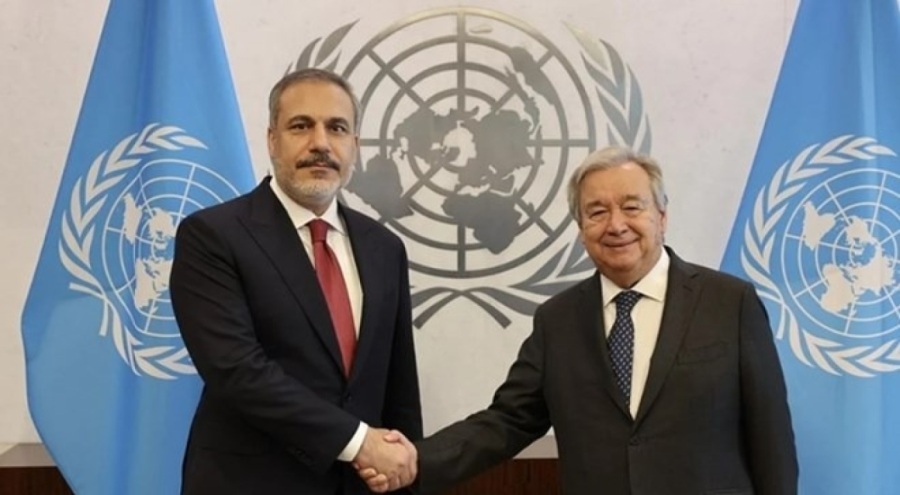 Bakan Fidan ile BM lideri Guterres telefonda konuştu