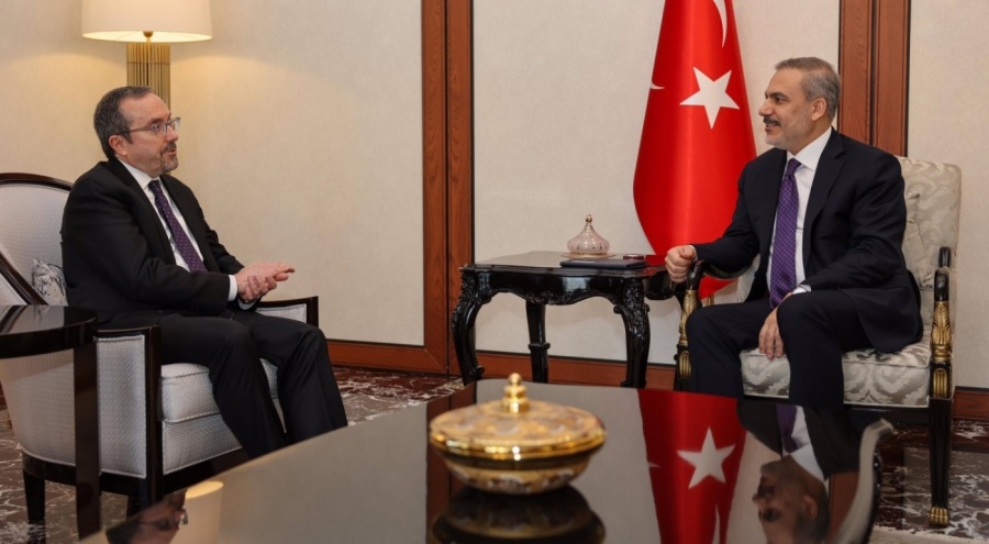 Bakan Fidan, ABD Dışişleri Bakanlığı Müsteşarı Bass ile görüştü