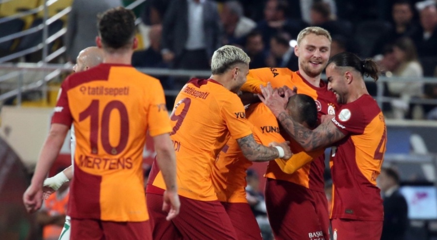 Galatasaray, Alanya'da 3 puanı aldı