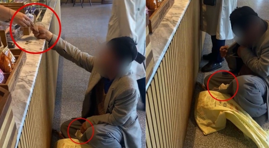 Dilencinin hasılatı şaşkına çevirdi! Parasını tümletti