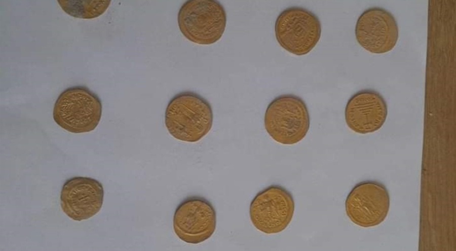 Hatay'da Bizans dönemine ait 22 sikke bulundu