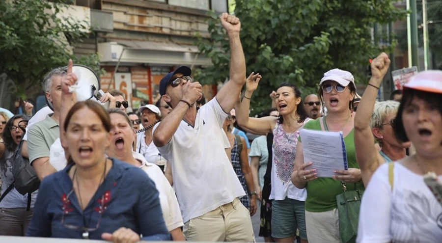 Yunanistan'da işçiler genel greve gitti
