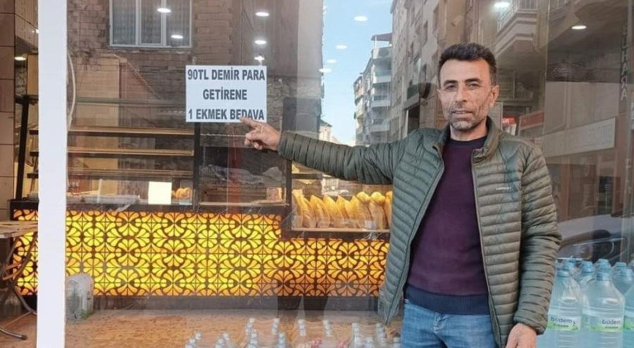 Çorum'da ilginç kampanya: Bu fırına bozuk para getirene ekmek bedava!