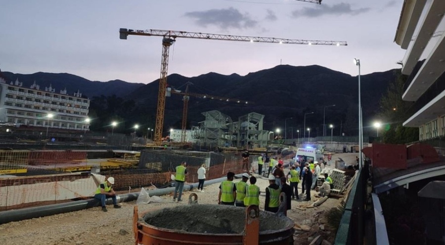 İnşaat alanında iş kazası: 1 ölü, 1 yaralı
