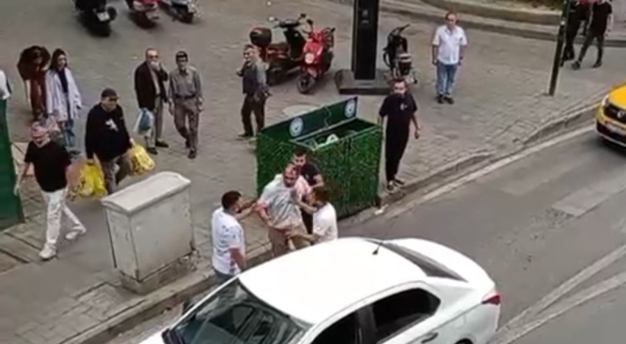 Bursa'da sürücülerden "yol verme" kavgası