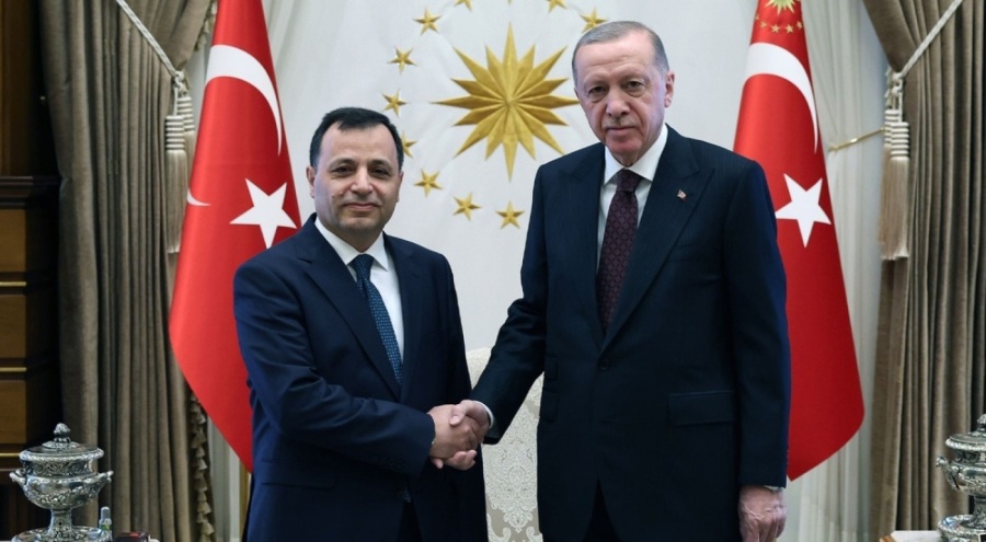 Cumhurbaşkanı Erdoğan, AYM Başkanı ile görüştü