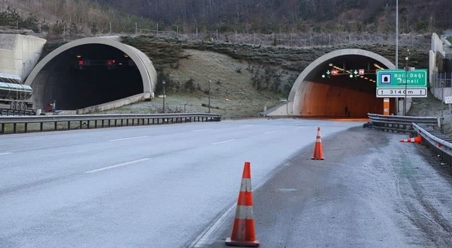 Bolu Dağı Tüneli'nin İstanbul yönü 60 metre uzatılacak